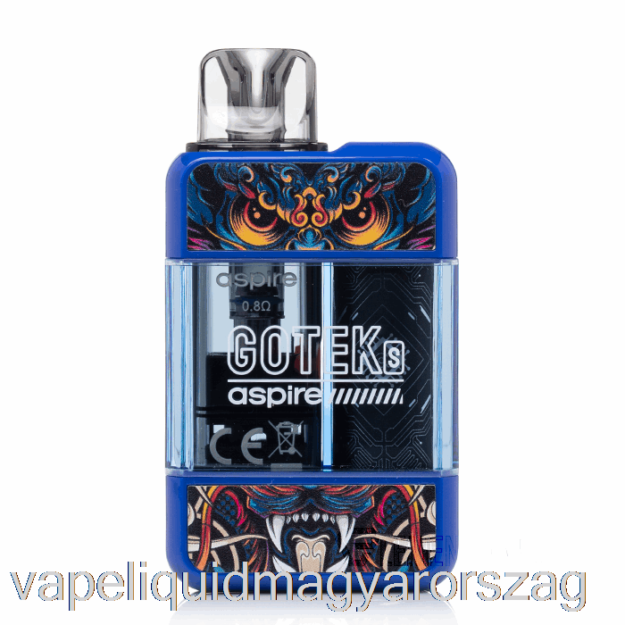 Aspire Gotek S Pod System Blue Vape Liquid